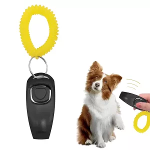 2-in-1 Hondentrainingsfluitje & Clicker