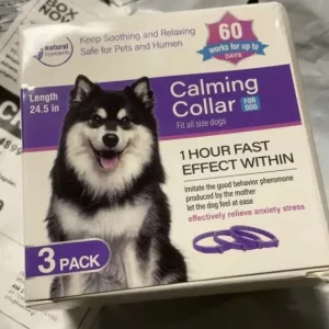 Ontvangen 3 stuks Honden Kalmerende Feromoon Halsband van klant P***a