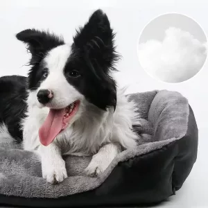 dog bed, washable dog bed, dog mattress, plush dog bed, warming dog bed, rectangle dog bed