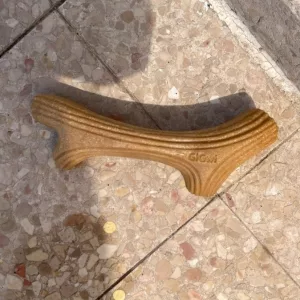 Ontvangen houten gewei hondenkauwstok van klant P***e.