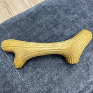 Ontvangen houten gewei kauwstok voor honden van klant A*****a.