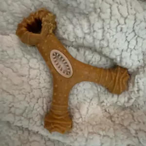 Ontvangen onbreekbaar houten kauwspeelgoed voor tandenreiniging van klant C*****k.