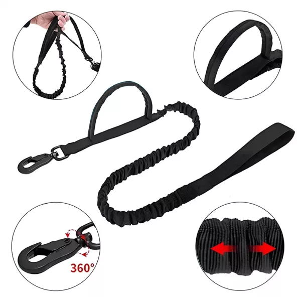 airtag dog collar, tactical dog collar, waterproof dog collar, dog collar with handle, dog collar with airtag holder, military dog collar