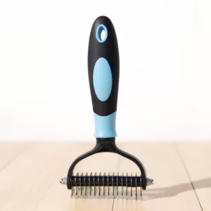 pet comb, dog comb, dematting comb, dog deshedding tool, dog grooming brush