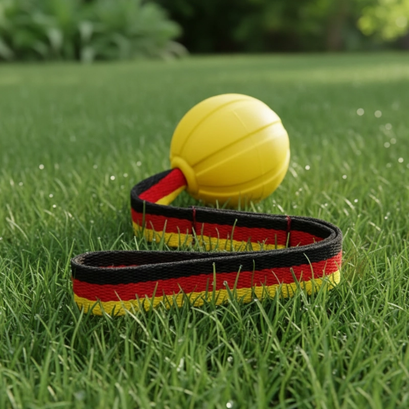 dog ball, dog ball toy, dog ball with rope, dog training ball