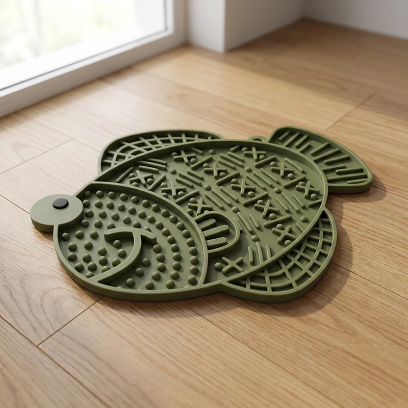 Honden likmat met zuignap