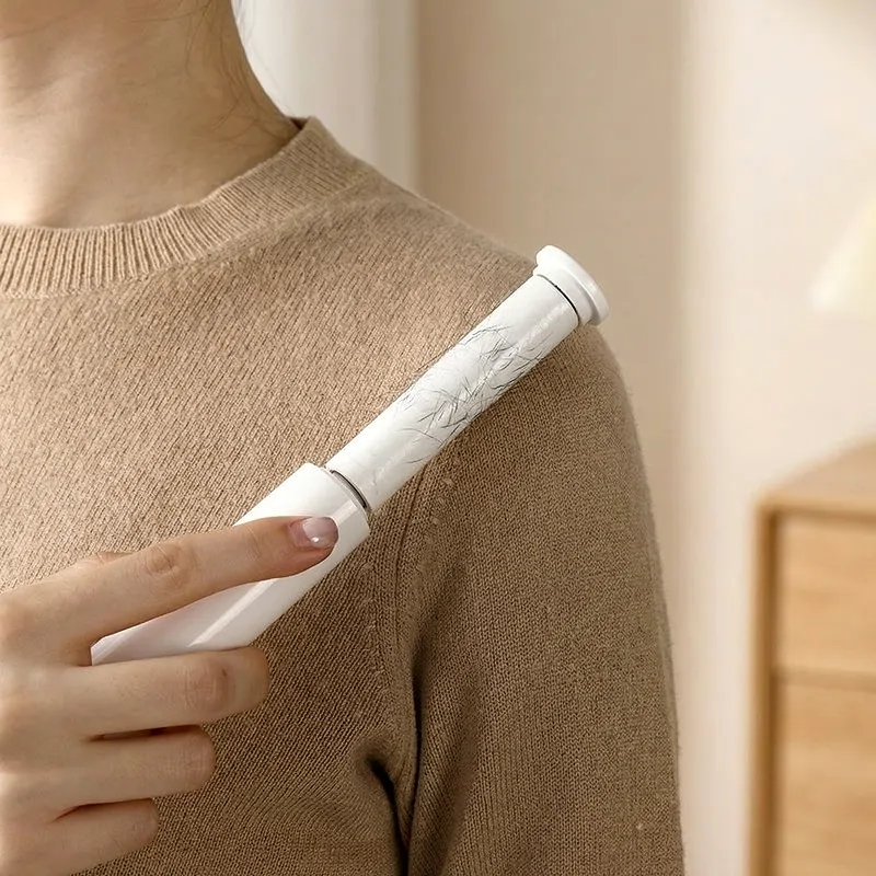 Compacte Plakkerige Hondenhaarroller Draagbare Huisdierhaarverwijderaar